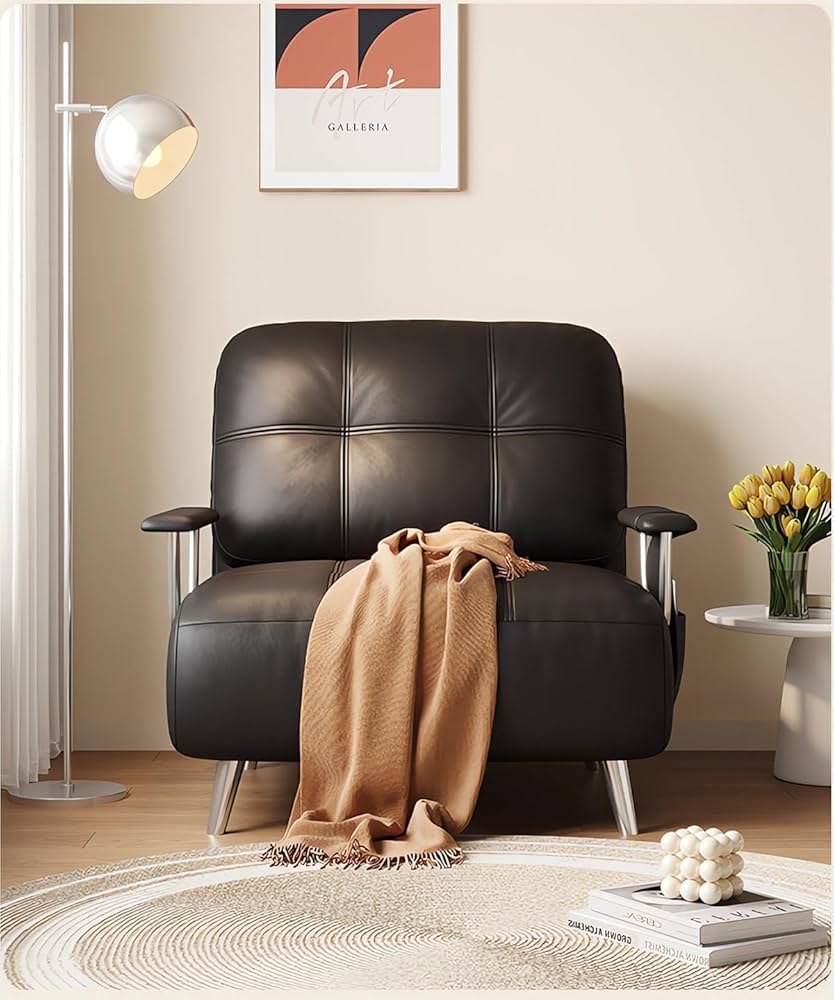 Amazon｜Vakdle ソファーベッド ソファー，5速調節可能背もたれ